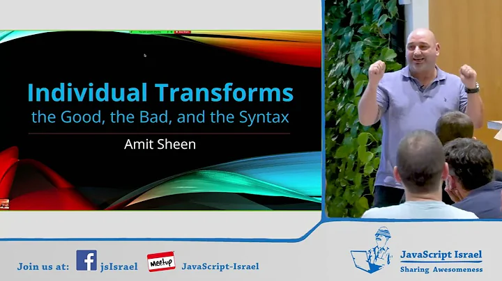 Individual Transforms: the Good, the Bad, and the Syntax thumbnail